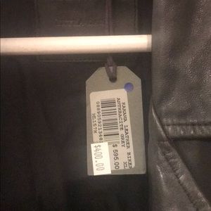 All saints Men’s leather biker jacket !